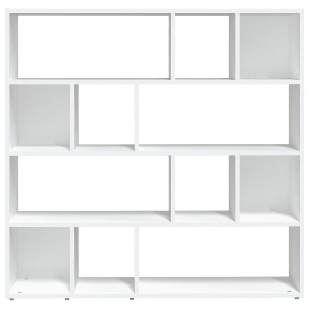 VIDAXL Bibliotheque/Cloison de separation Blanc 105x24x102 cm