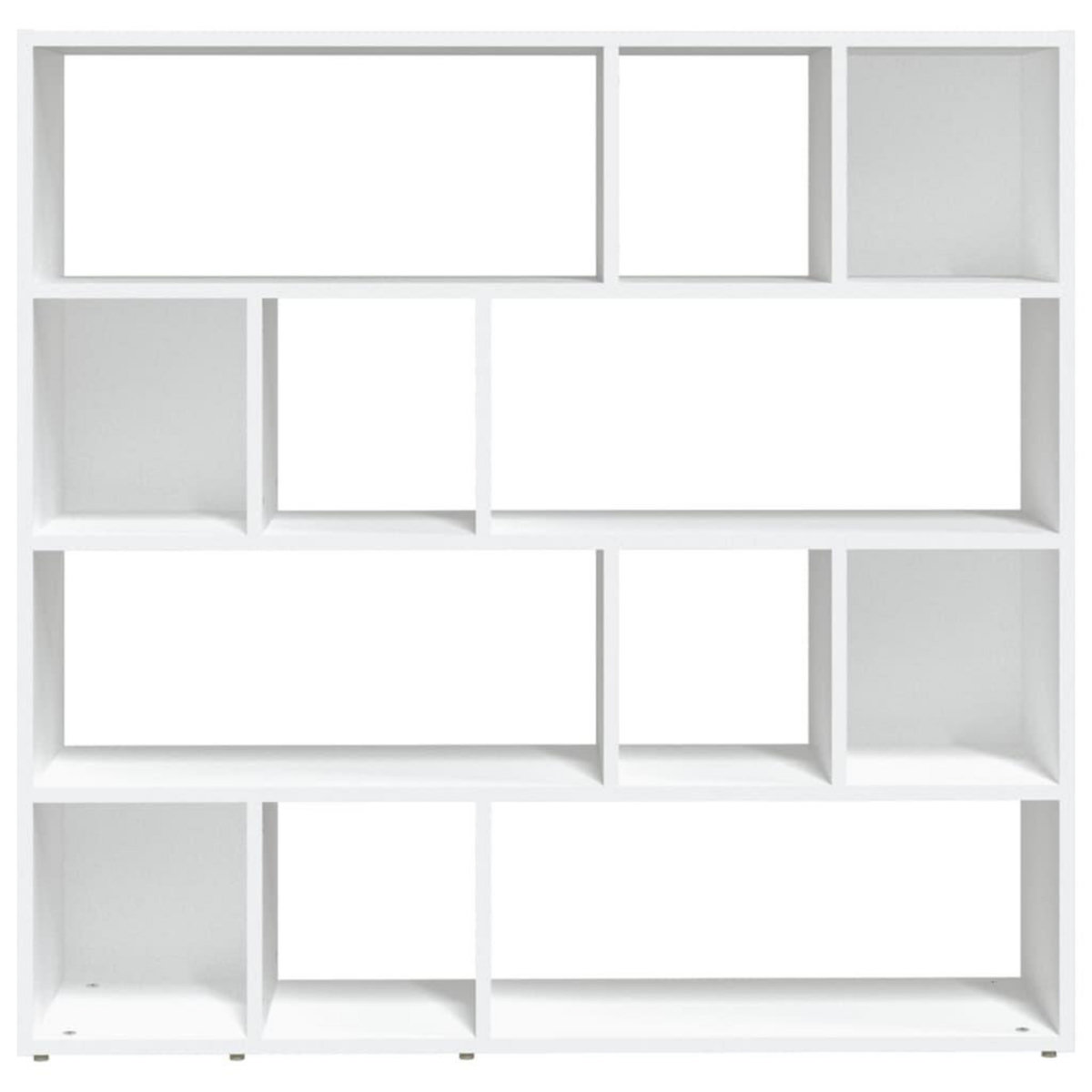 VIDAXL Bibliotheque/Cloison de separation Blanc 105x24x102 cm