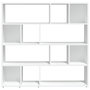 Voir la diapositive 5 : VIDAXL Bibliotheque/Cloison de separation Blanc 105x24x102 cm