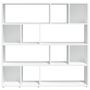 Voir la diapositive 5 : VIDAXL Bibliotheque/Cloison de separation Blanc 105x24x102 cm