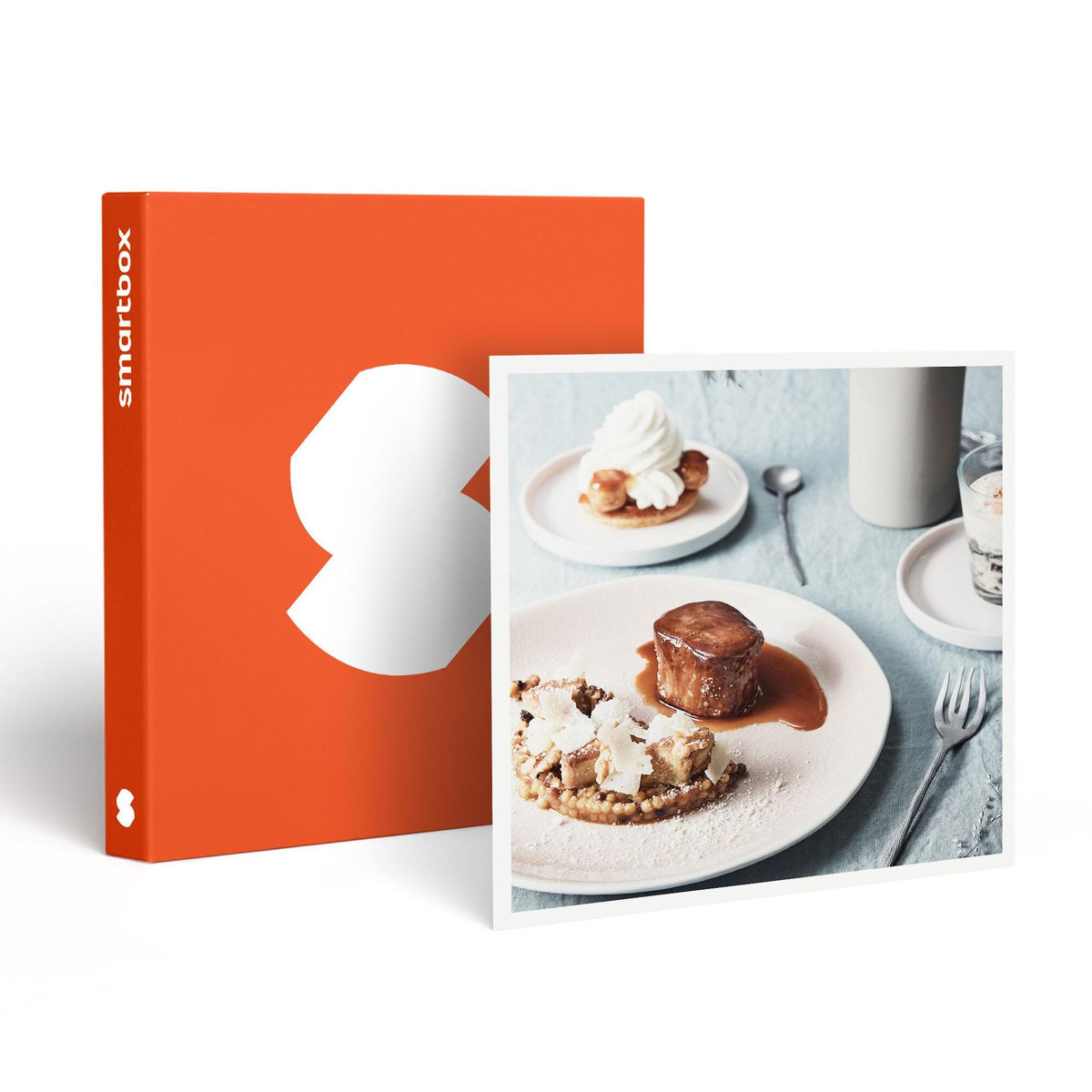 Smartbox 1 déjeuner ou un dîner 3 plats au choix dans l'univers Gastronomie de la Maison Lenôtre - Coffret Cadeau Gastronomie