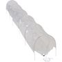 Voir la diapositive 2 : GARDENSTAR Bâche pour serre de forçage - Polyéthylène - 300x45x45cm