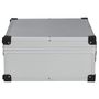 Voir la diapositive 5 : VIDAXL Valise a outils 46 x 33 x 16 cm Argente Aluminium
