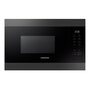 Voir la diapositive 1 : Samsung Micro-ondes solo 22l 1250w encastrable carbone - MS22M8274AM