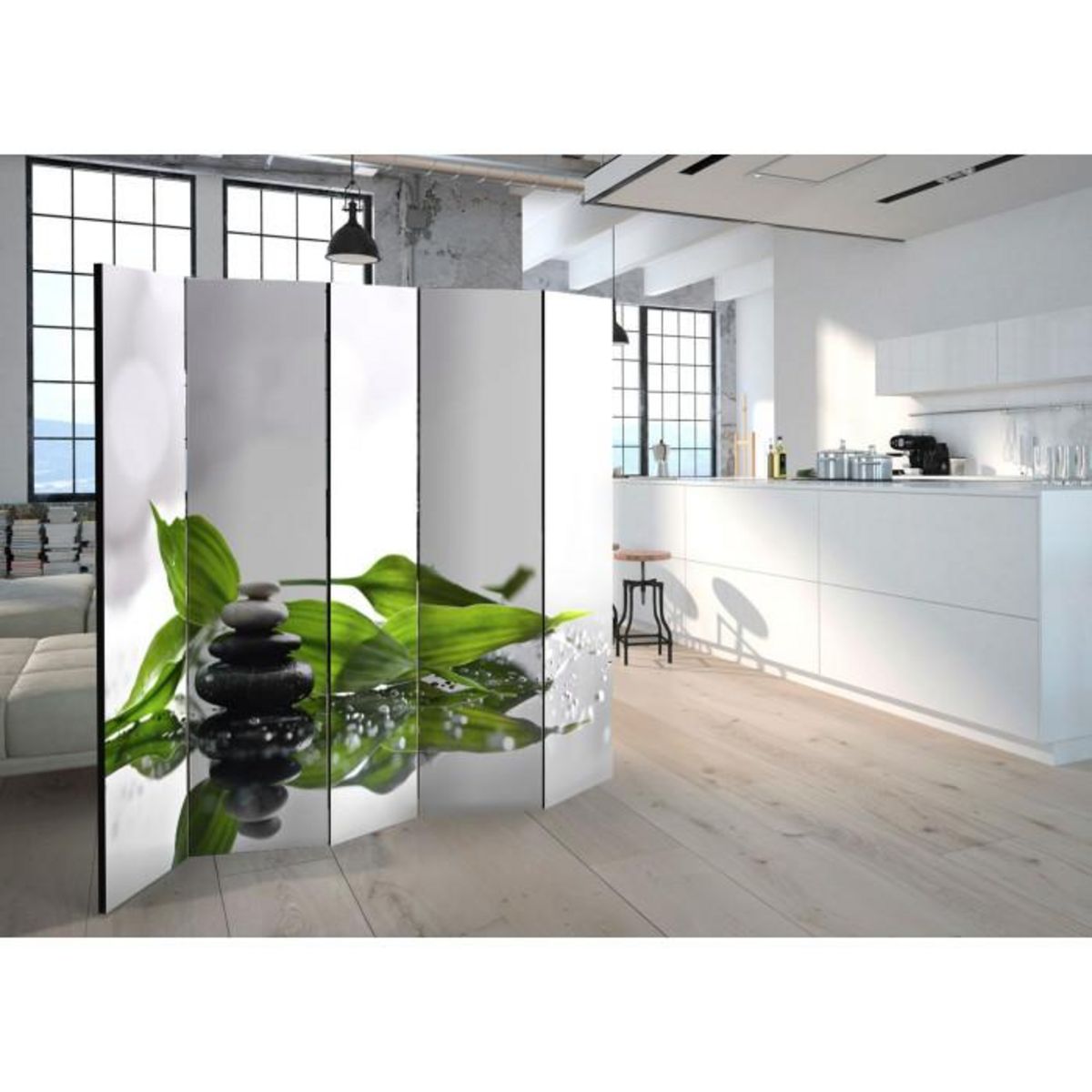 Paris Prix Paravent 5 Volets  Zen  172x225cm