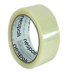 CENTRALE BRICO Ruban adhésif d'emballage NESPOLI, transparent, 50 mm x 66 m