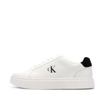 CALVIN KLEIN JEANS Baskets Blanches Homme Calvin Klein Jeans Classic Cupsole Lace. Coloris disponibles : Blanc