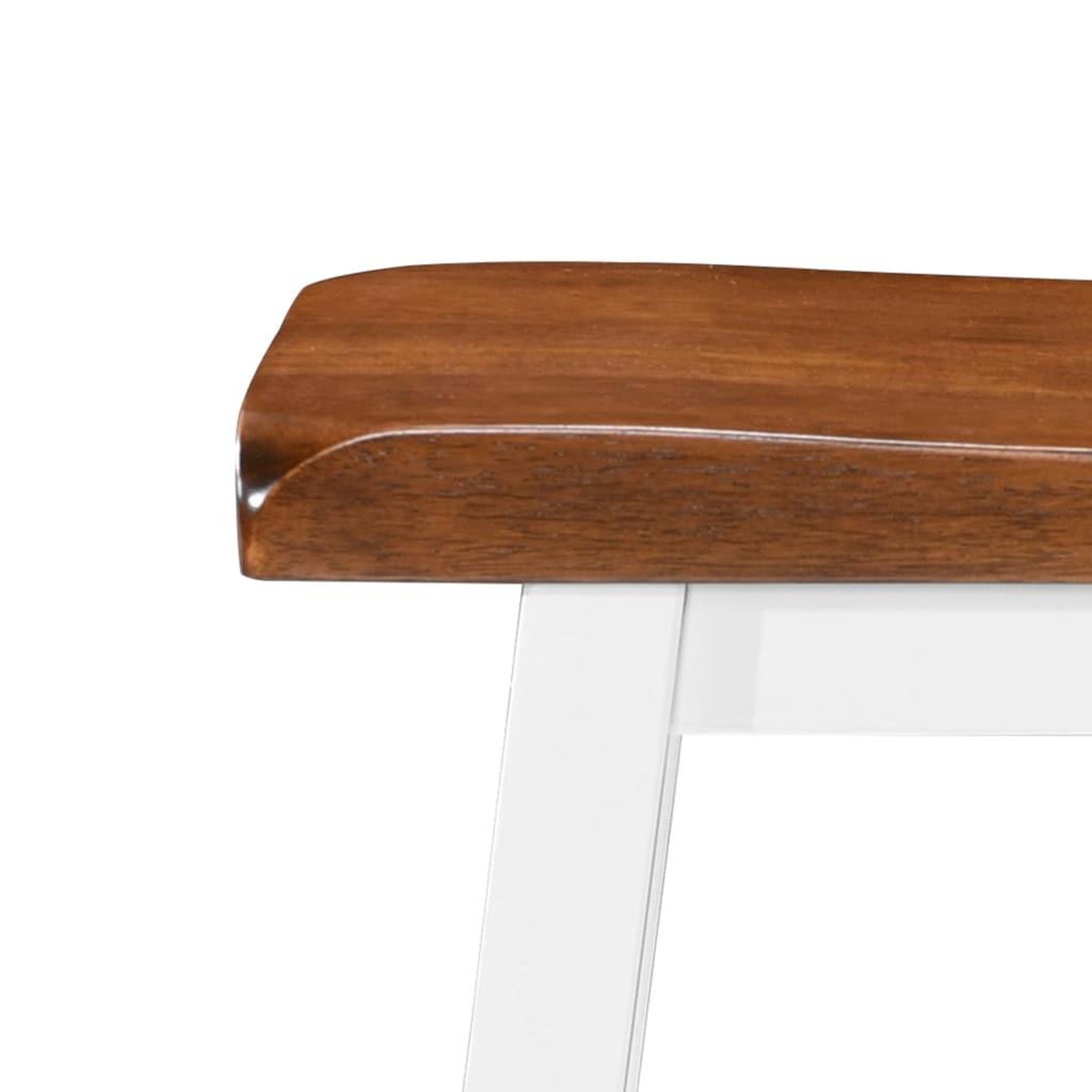 Voir la diapositive 5 : VIDAXL Tabourets de bar lot de 2 bois massif
