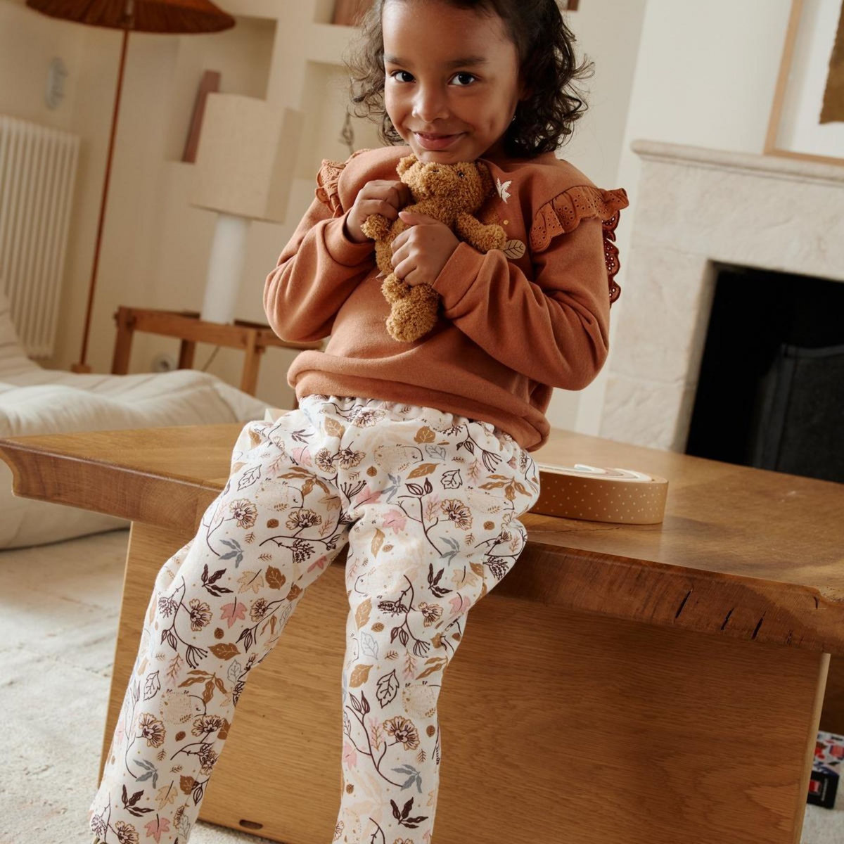 Petit Béguin Ensemble enfant sweat et pantalon en molleton Chincha