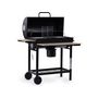 Voir la diapositive 4 : Habitat et Jardin Barbecue XXL charbon de bois  King  - 95 x 63 x 105 cm - Noir