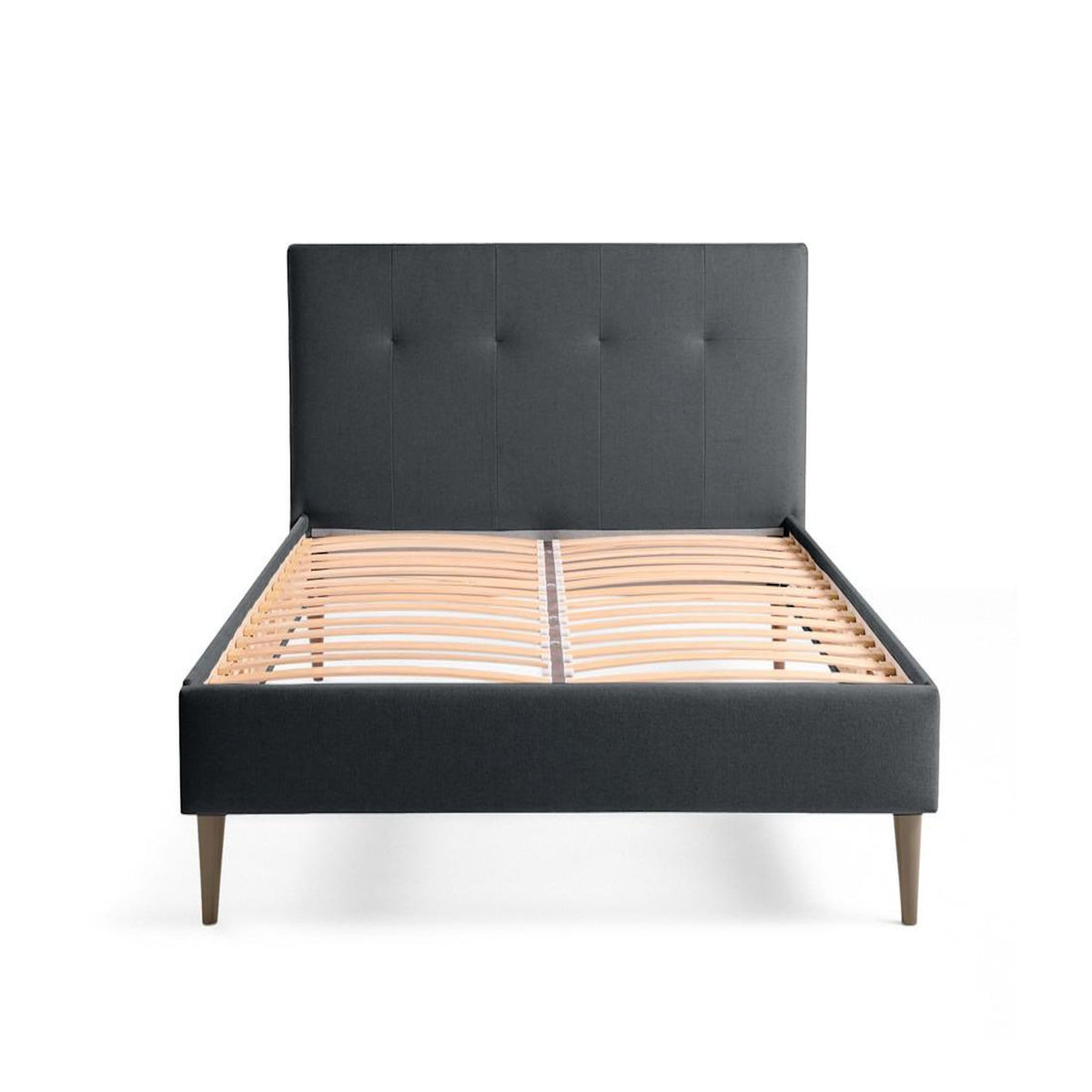 BEST MOBILIER Monet - lit - 160x200 - sommier inclus - en tissu