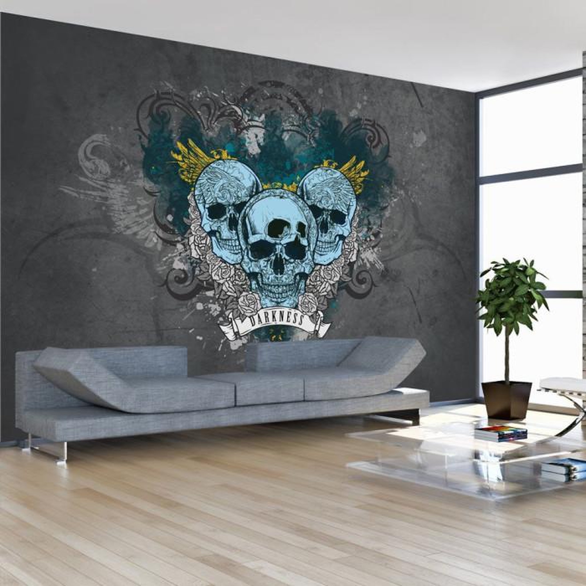 Paris Prix Papier Peint  Darkness III. Coloris disponibles : Multicolore