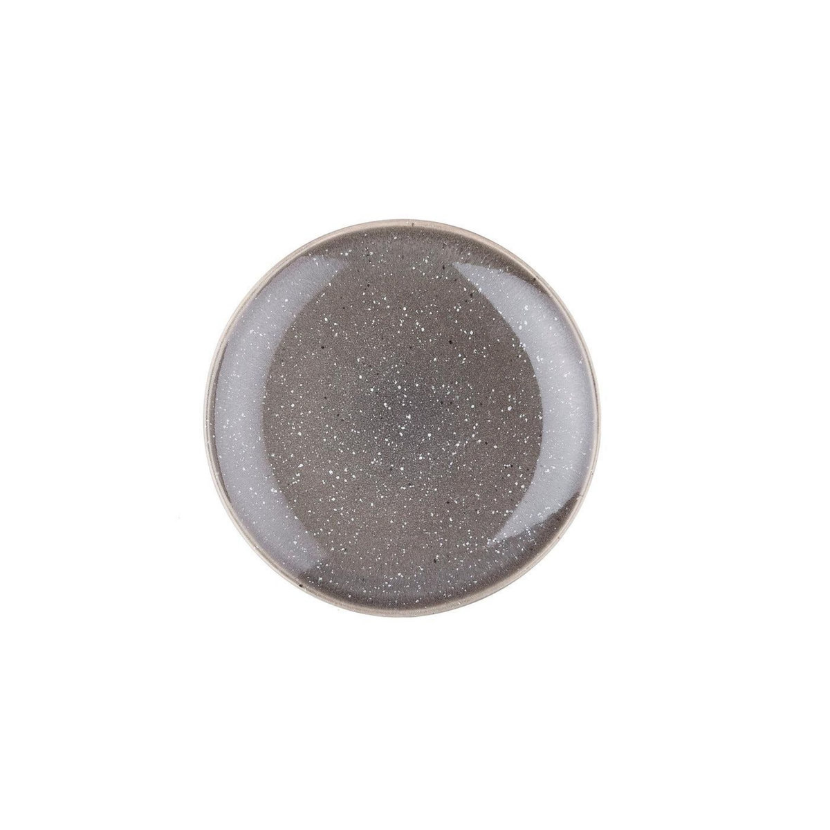 BJORN Assiette STELLAR Ø22cm - 6 pièces - Gris béton
