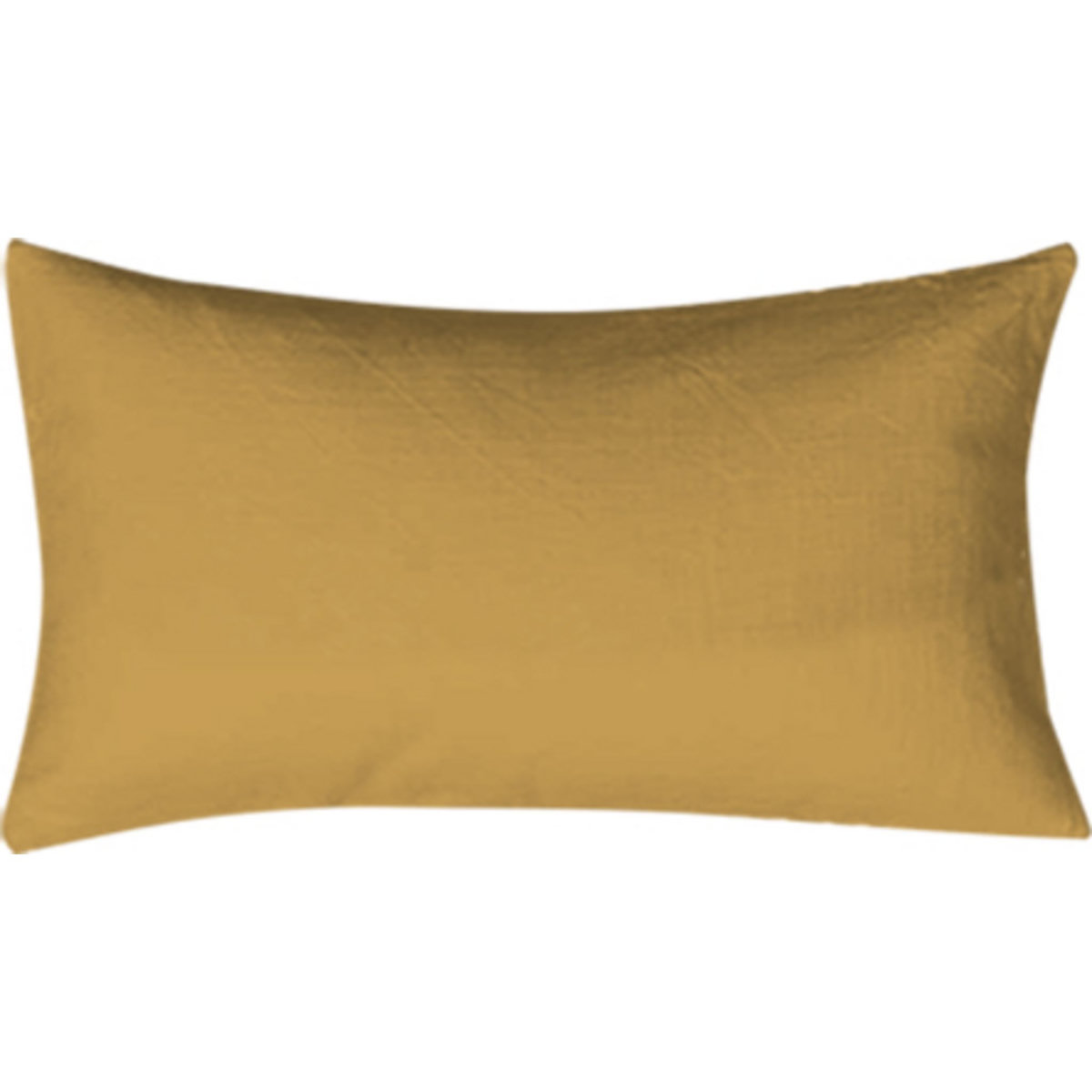 Coussin déco uni en coton 