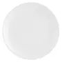  Lot de 6 Assiettes Plates  Colorama  26cm Blanc