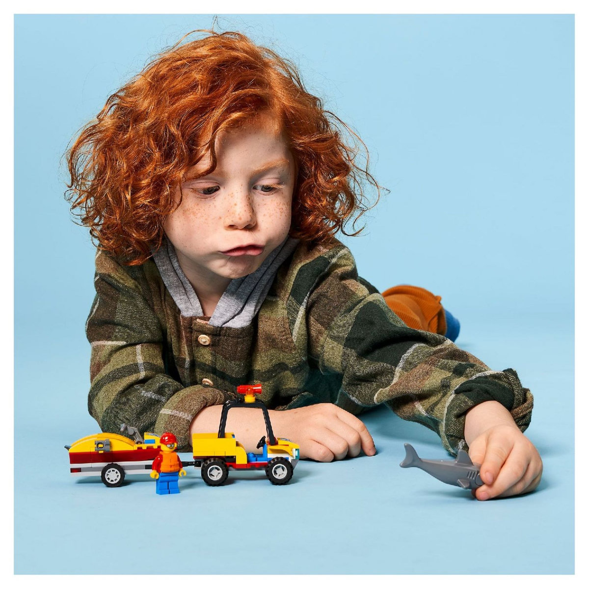 LEGO City 60286 Le Tout-Terrain de secours de la plage