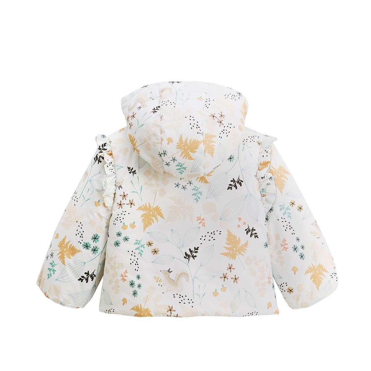 Petit Béguin Doudoune bébé imperméable doublée sherpa avec capuche Bloom