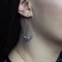 Voir la diapositive 4 : SLOYA Boucles d'oreilles Piana en pierres Jaspe