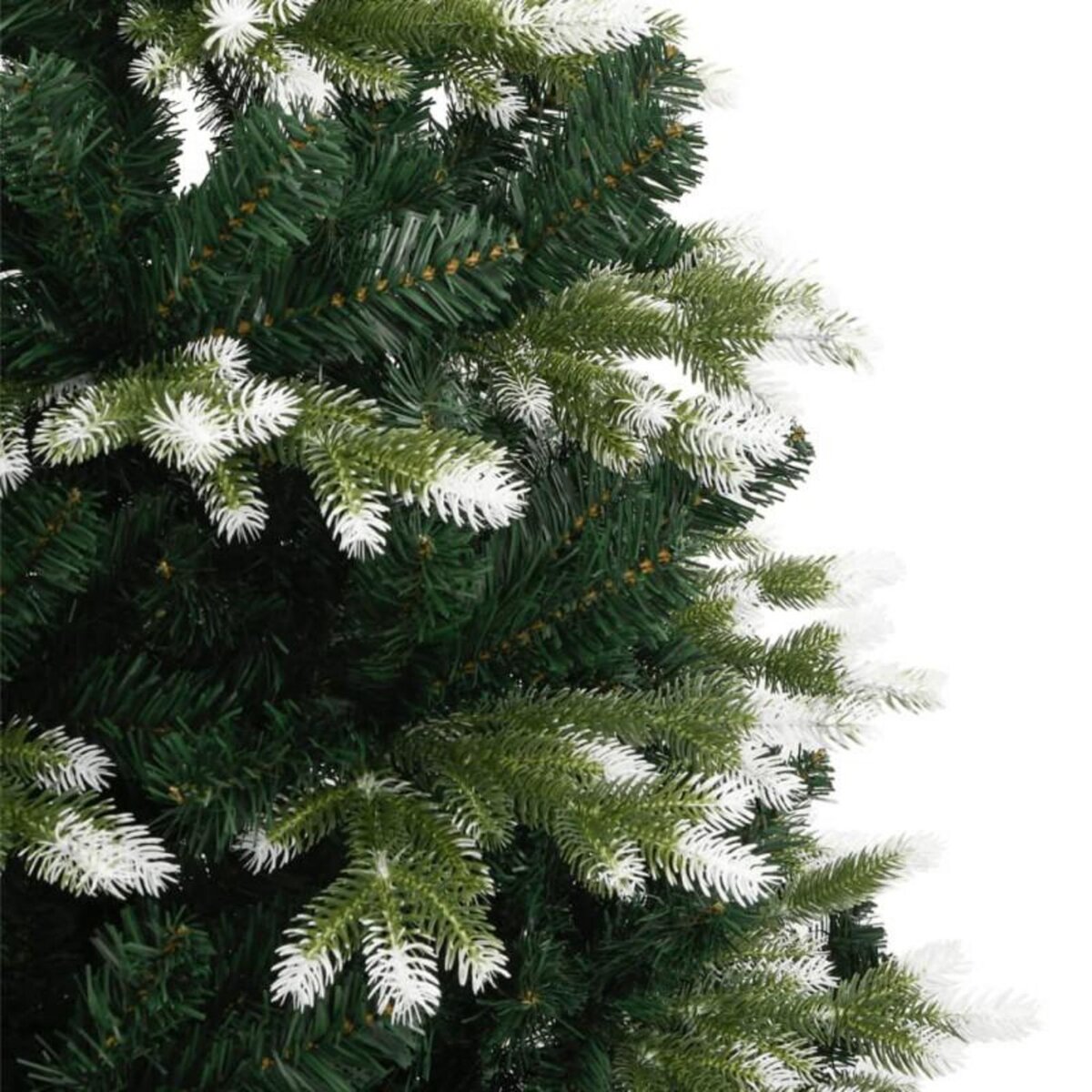 VIDAXL Sapin de Noël artificiel à charnières avec neige floquée 180 cm