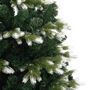 Voir la diapositive 4 : VIDAXL Sapin de Noël artificiel à charnières avec neige floquée 180 cm
