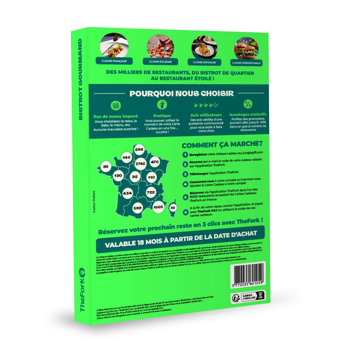 THEFORK Coffret cadeau TheFork - Moment gourmand