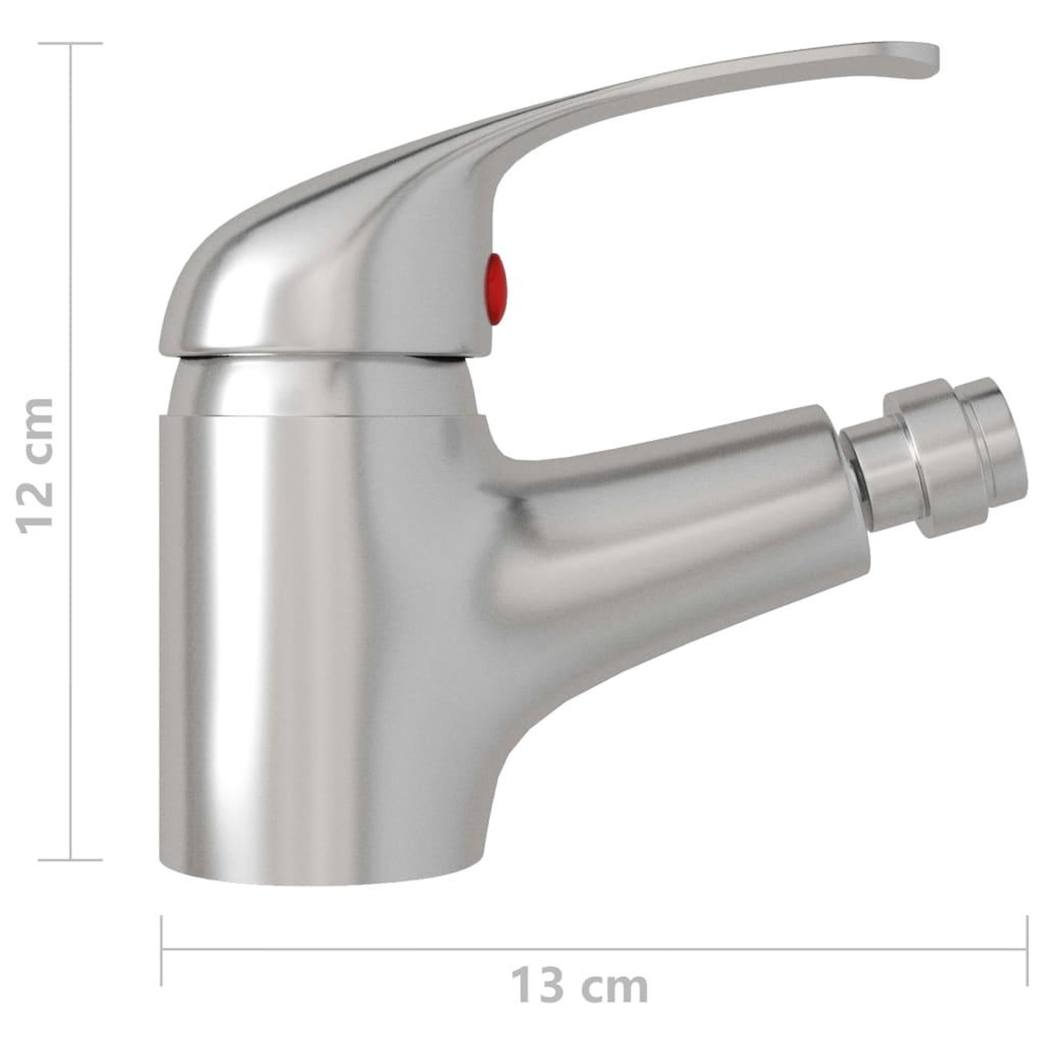 Voir la diapositive 6 : VIDAXL Mitigeur de bidet de salle de bain Argente 13x12 cm