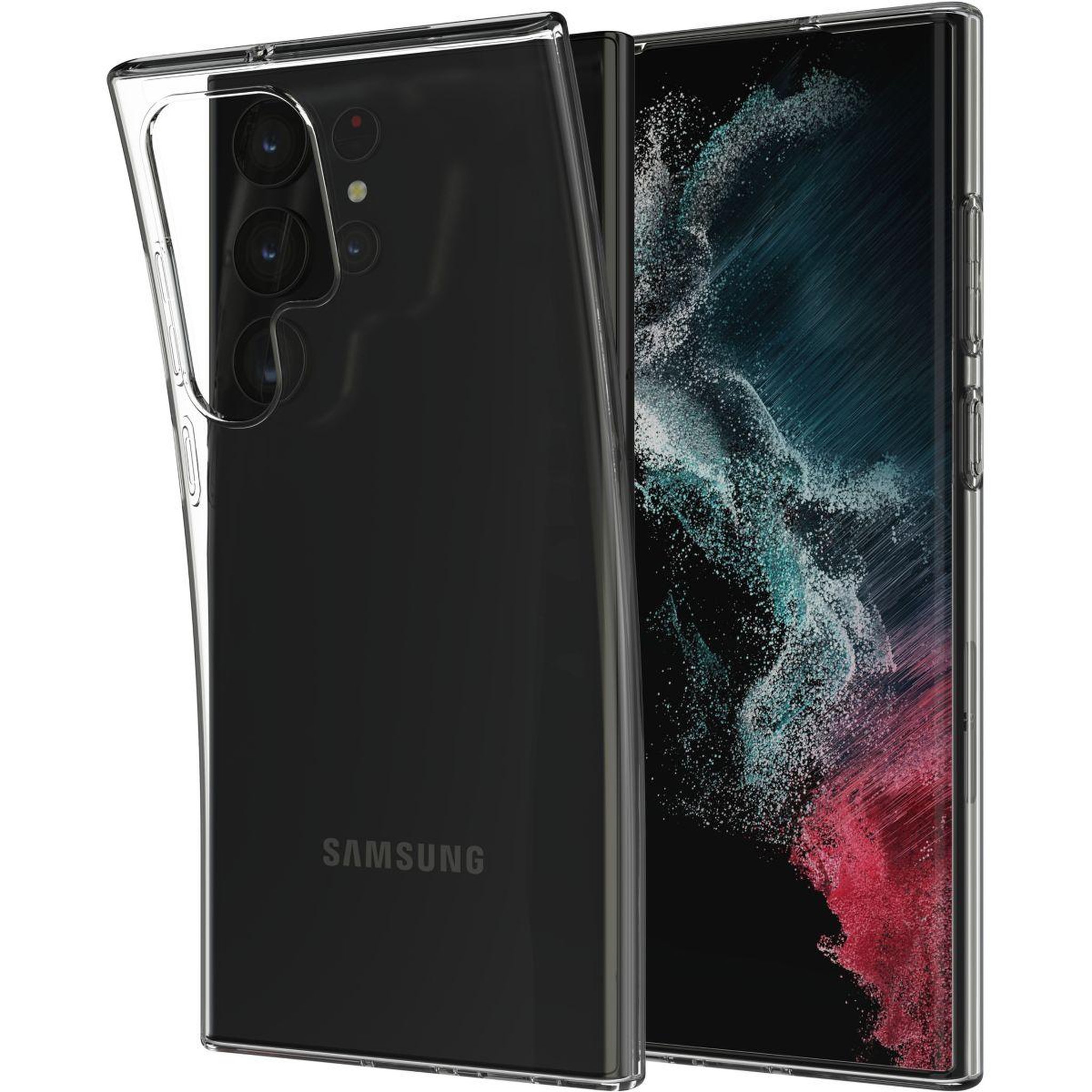 Voir la diapositive 1 : ESSENTIEL B Coque Samsung S23 Ultra Souple transparent