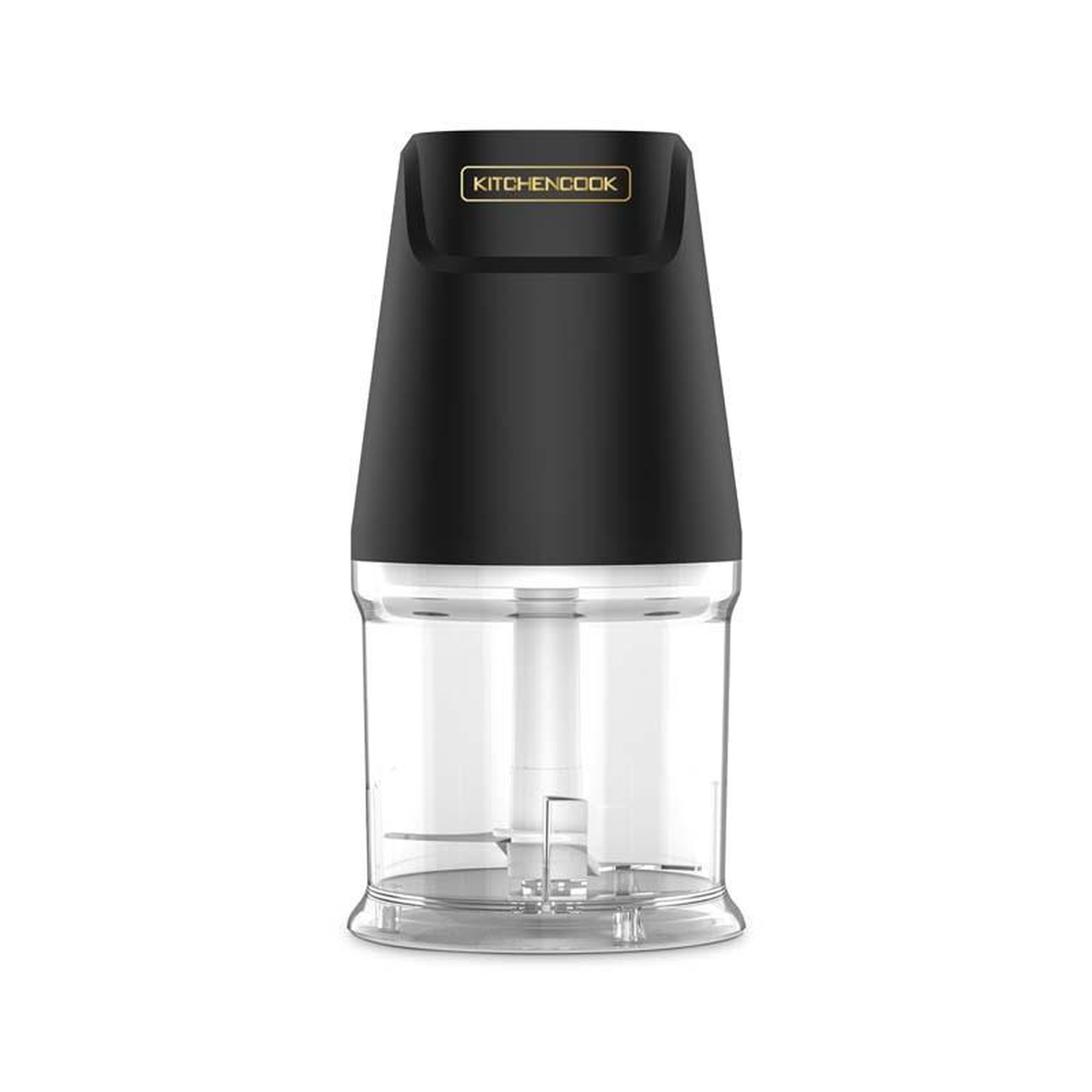 Voir la diapositive 2 : KITCHENCOOK Kitchencook - matt pod - noir - mini hachoir - 300 w - 2 lames inox