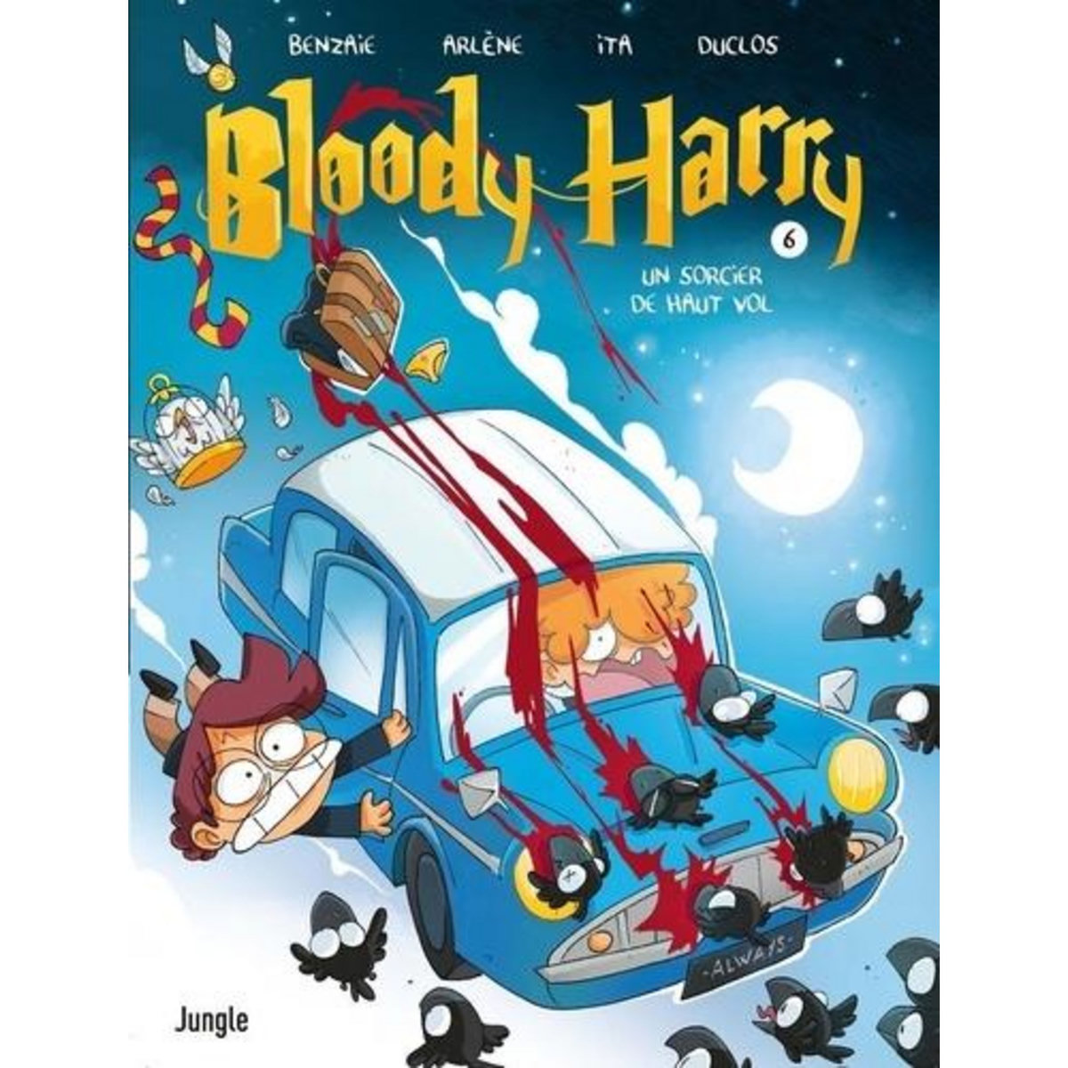 BLOODY HARRY TOME 6 : UN SORCIER DE HAUT VOL, Benzaie