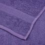 Voir la diapositive 6 : VIDAXL Serviettes de visage 10 pcs violet 30x30 cm 360 g m² 100% coton
