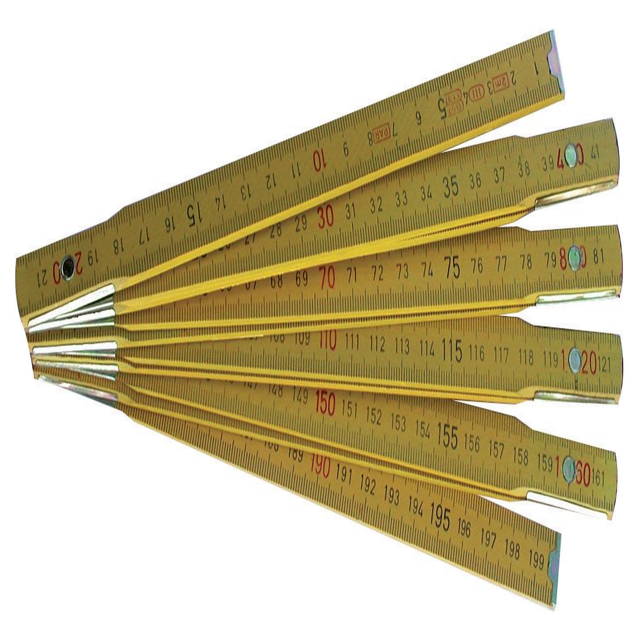 OUTIFRANCE Mesure pliante en bois 2 m