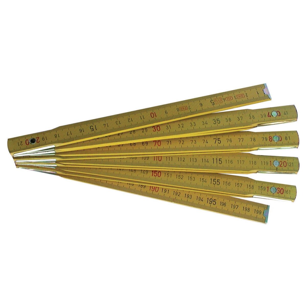 OUTIFRANCE Mesure pliante en bois 2 m