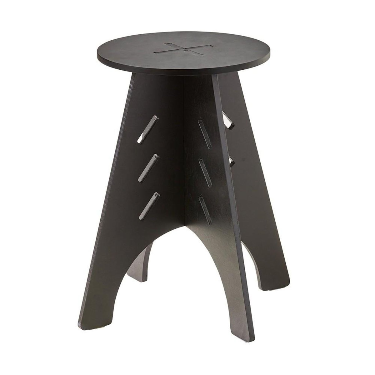 SOBUY SoBuy - Table D'appoint - Brun Clair - 32x32x48.5cm - Moderne - HFBT01-K