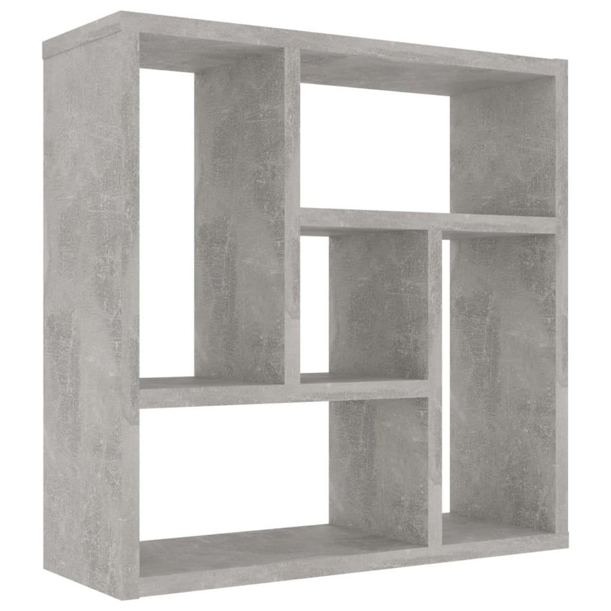 VIDAXL Etagere murale Gris beton 45,1x16x45,1 cm Bois d'ingenierie