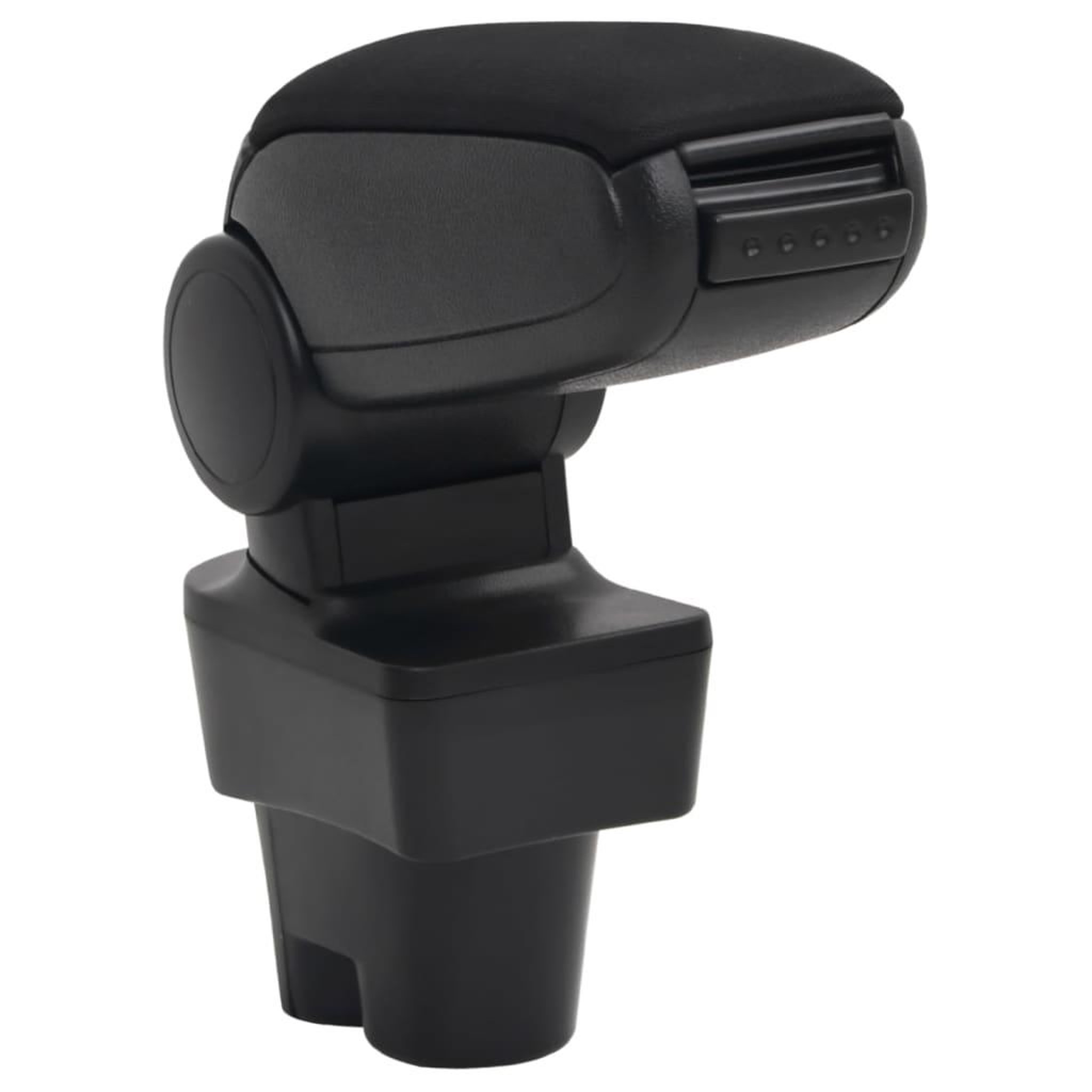 Voir la diapositive 2 : VIDAXL Accoudoir de voiture noir 12x36x(33,5-48) cm ABS