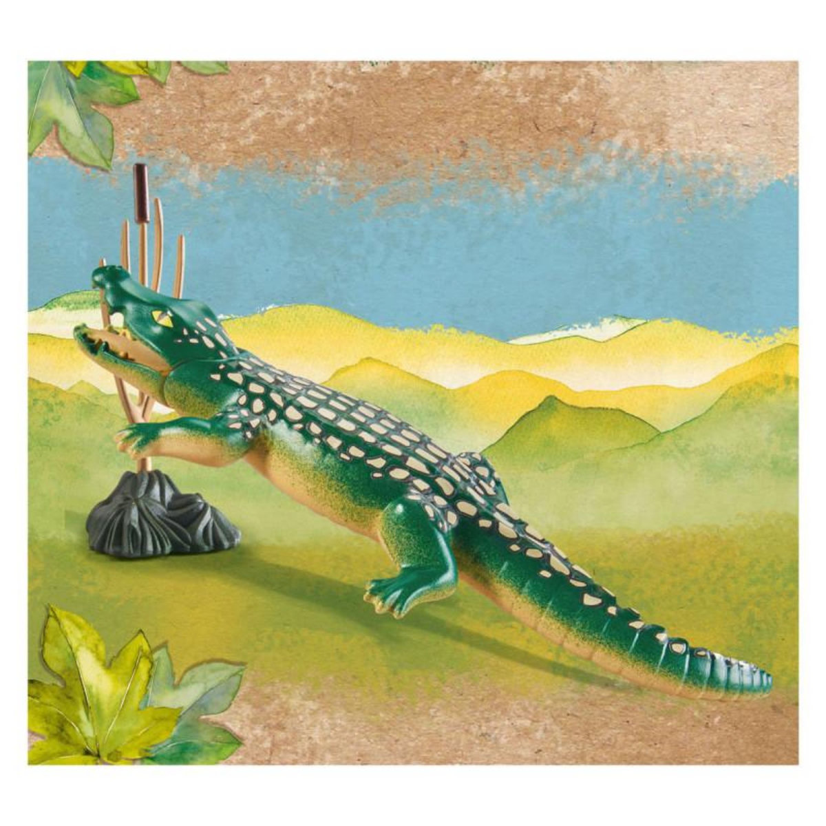 PLAYMOBIL 71287 Alligator et decor wiltopia