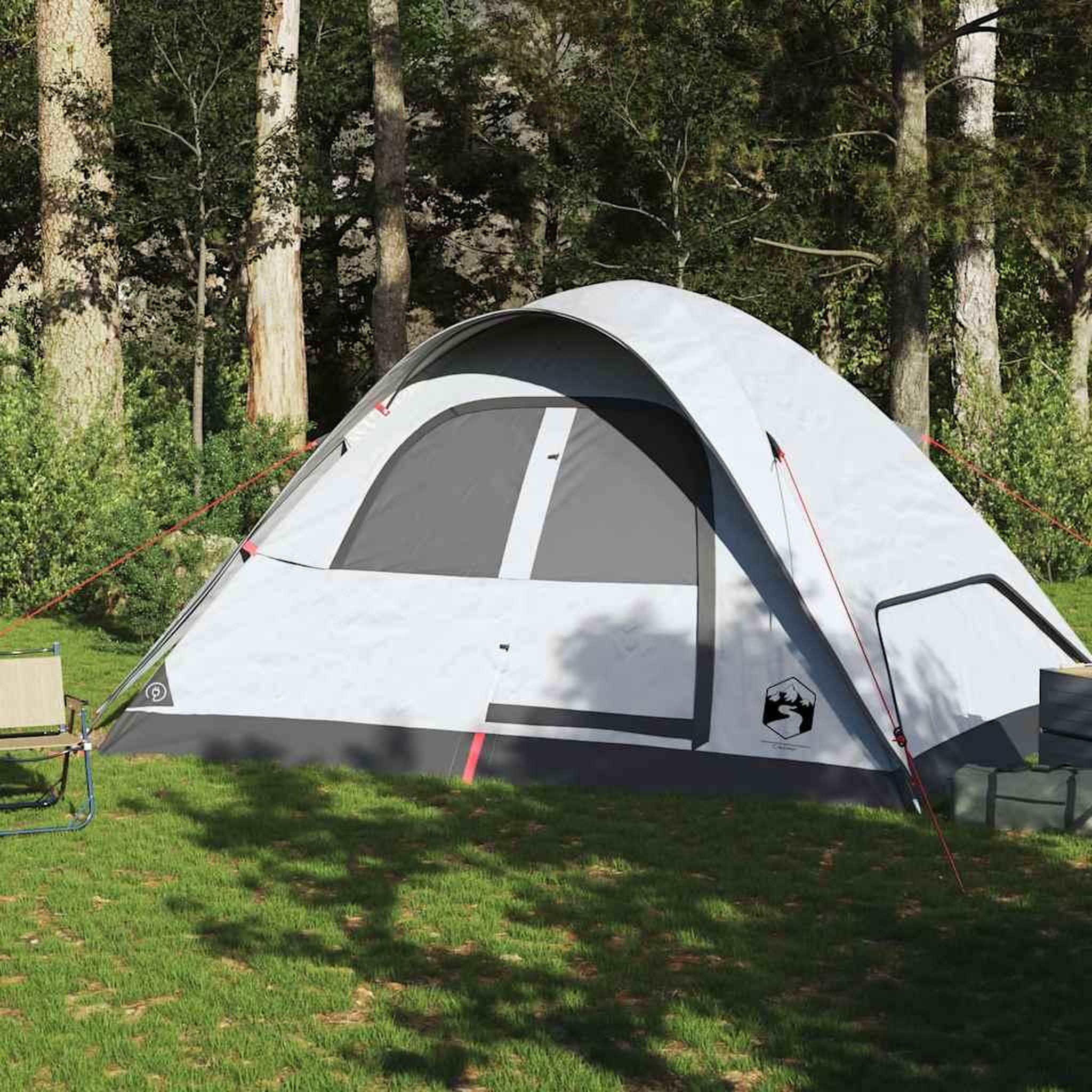 Voir la diapositive 3 : VIDAXL Tente familiale a dome 6 personnes tissu occultant impermeable