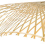 Voir la diapositive 2 : ATMOSPHERA Lampe Suspension en Bambou  Tess  58cm Naturel