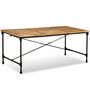 Voir la diapositive 4 : VIDAXL Table a manger Bois de manguier massif 180 cm