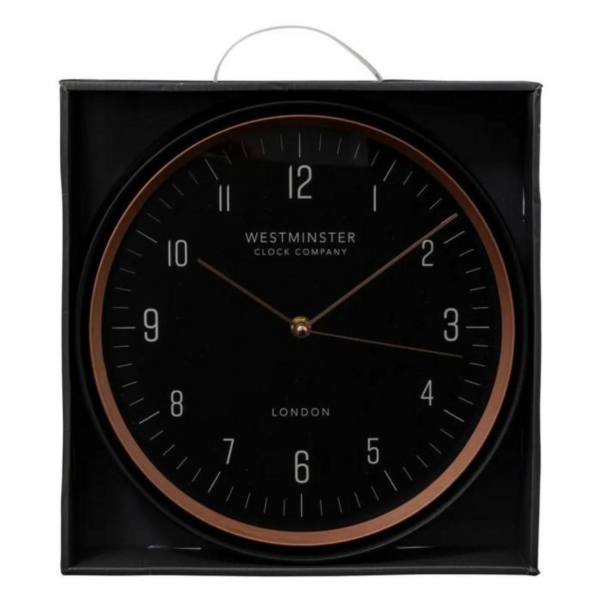 ATMOSPHERA Horloge Murale  Sven  29cm Noir