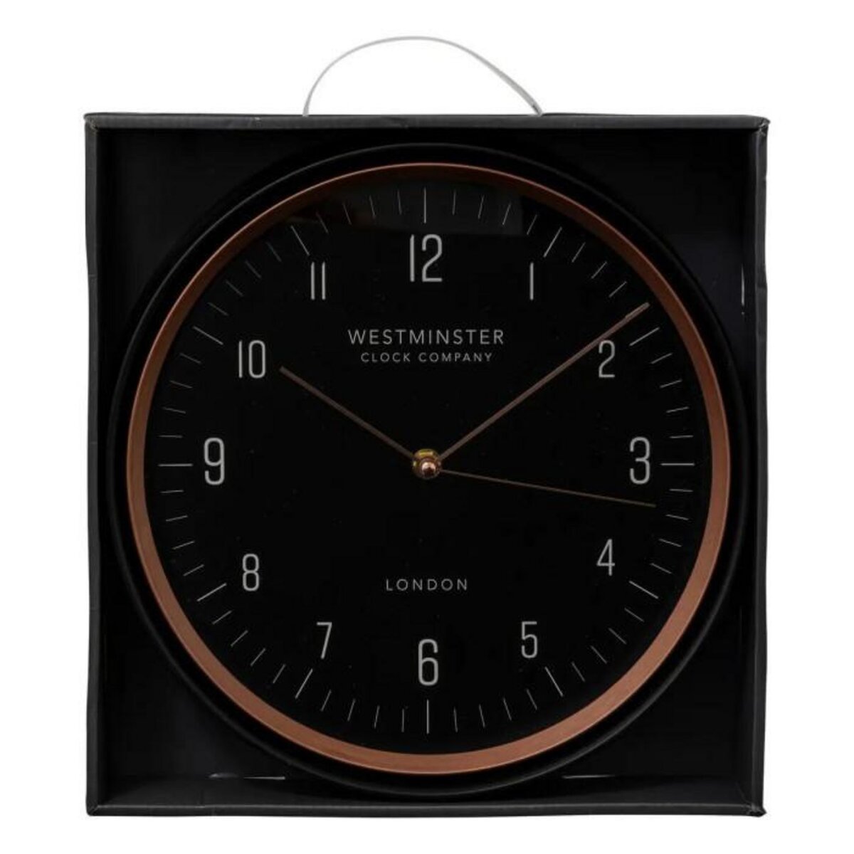 ATMOSPHERA Horloge Murale  Sven  29cm Noir