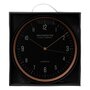 Voir la diapositive 3 : ATMOSPHERA Horloge Murale  Sven  29cm Noir