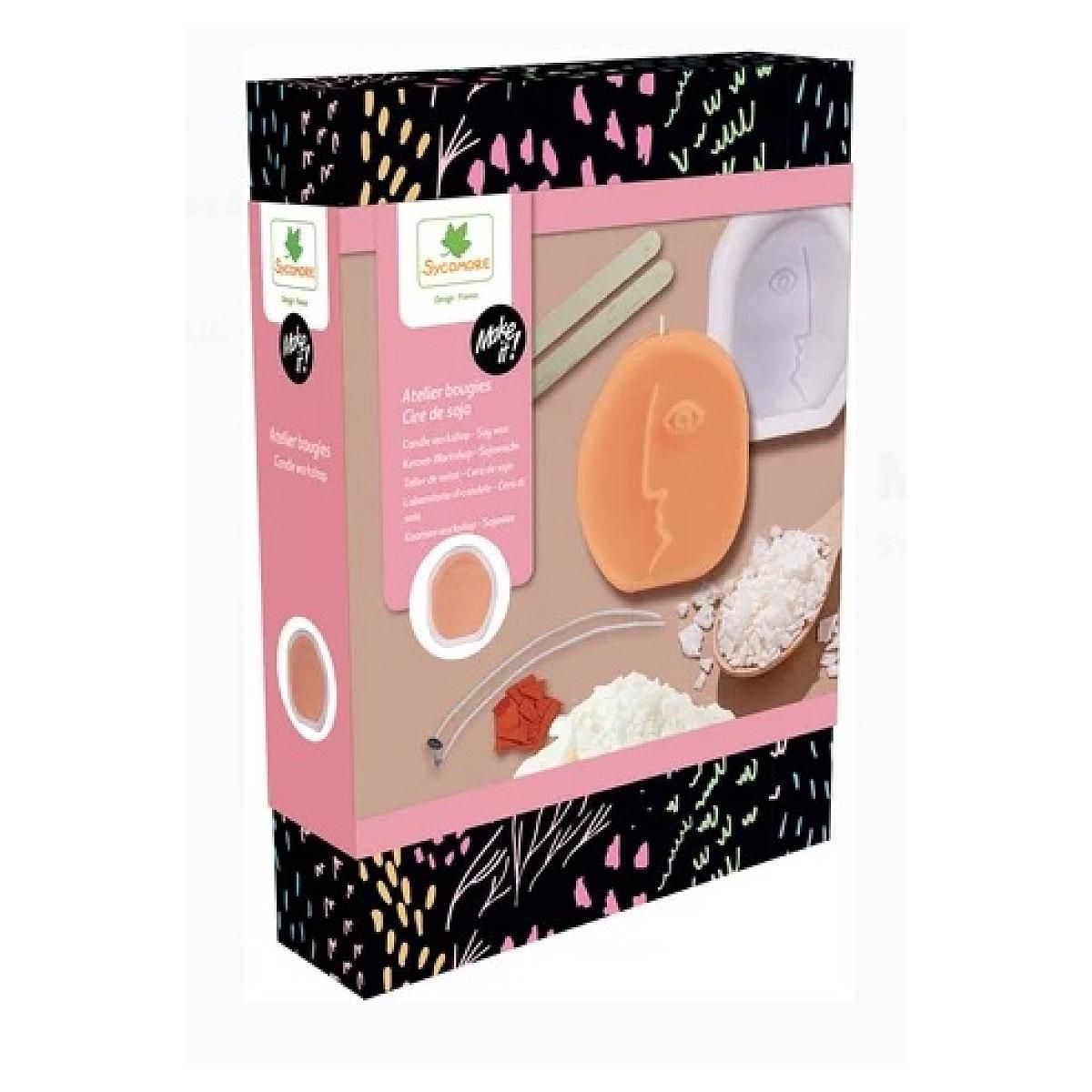 Au Sycomore Make it - bougies visage - cire de soja