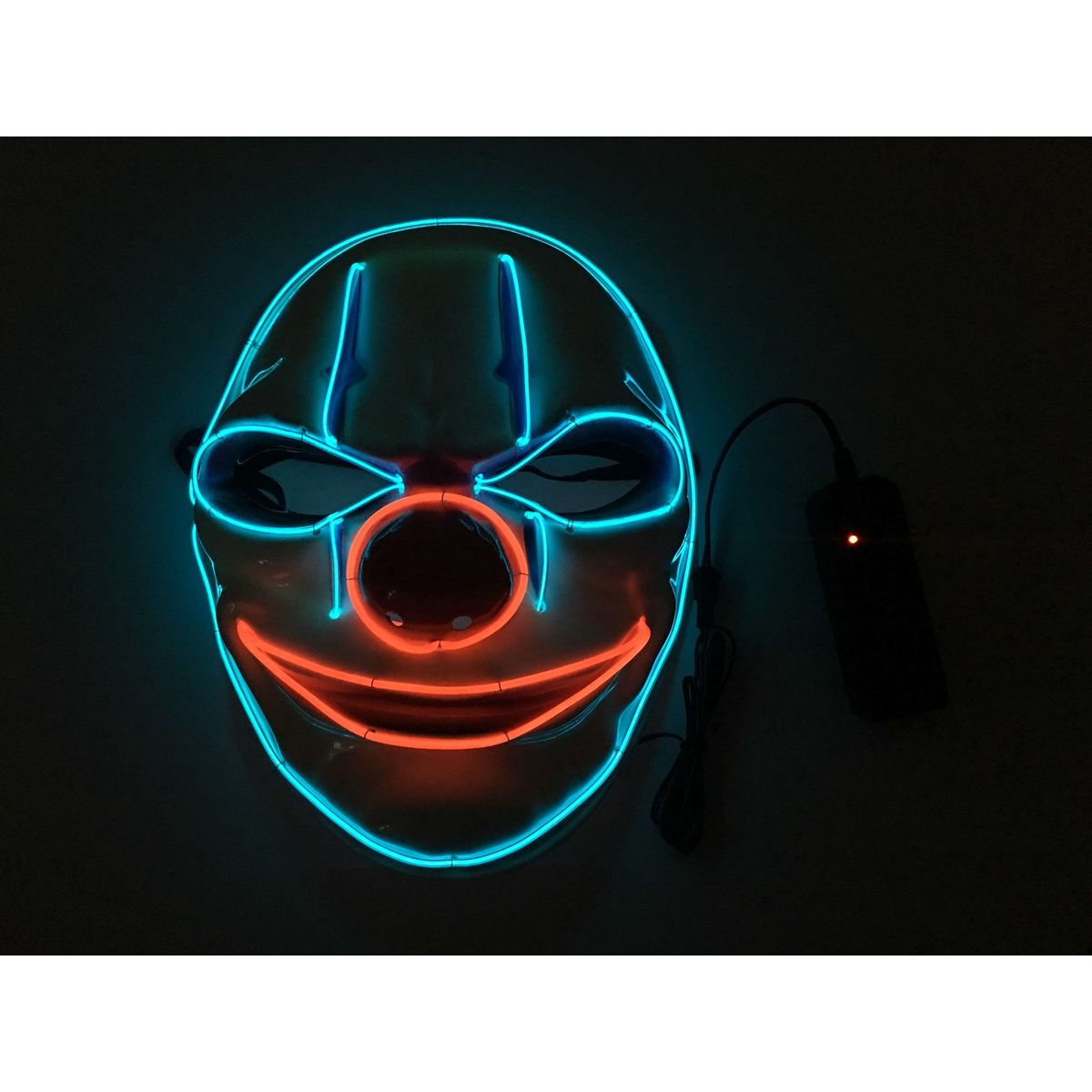 GOODMARK Masque Halloween neon clown
