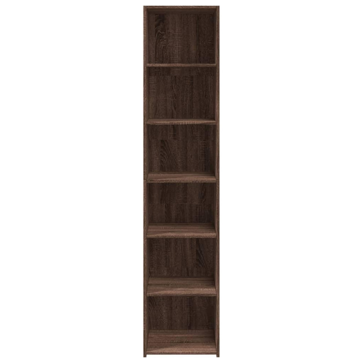VIDAXL Buffet haut chene marron 40x41x185 cm bois d'ingenierie