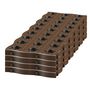 Voir la diapositive 2 : GARANTIA Set de 4 Dalles de Potager Maxi - 5h x 70L x 24l cm