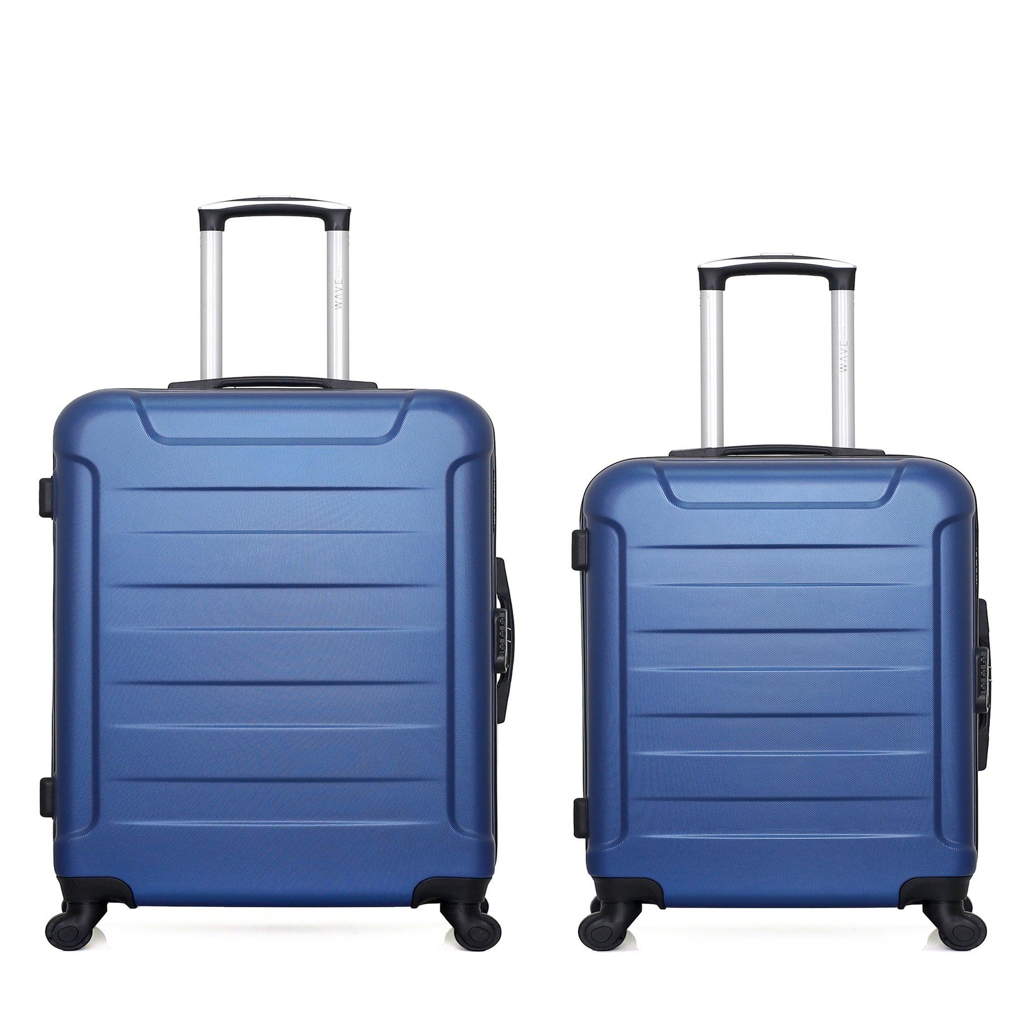 WAVE PARIS Wave paris - lot de 2 - valise grand format et valise weekend elbe