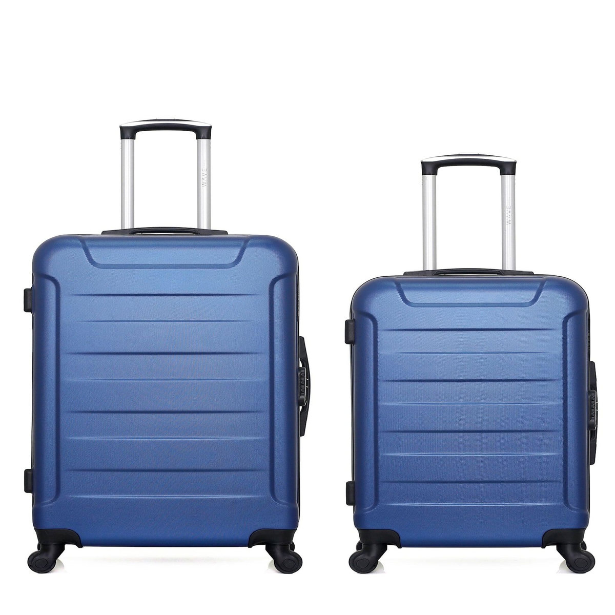 WAVE PARIS WAVE PARIS - Lot de 2 - Valise grand format et valise weekend ELBE