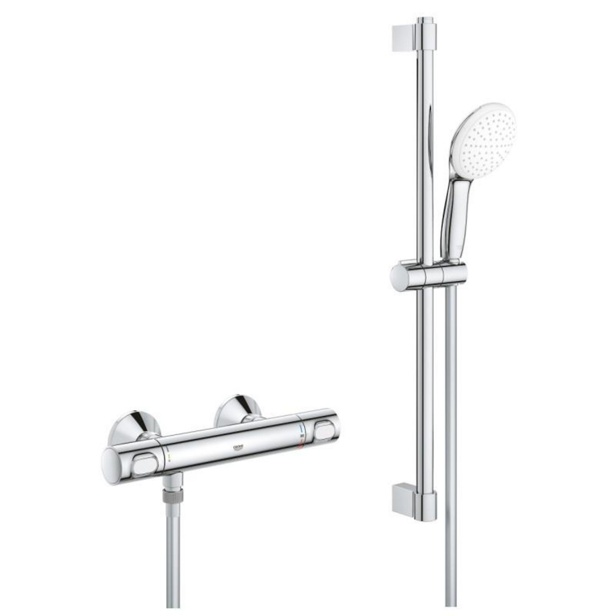 Grohe Ensemble de douche thermostatique Grohtherm 500 + Tempesta 110 8l ...