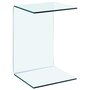 Voir la diapositive 2 : VIDAXL Table d'appoint 40x40x60 cm Verre trempe